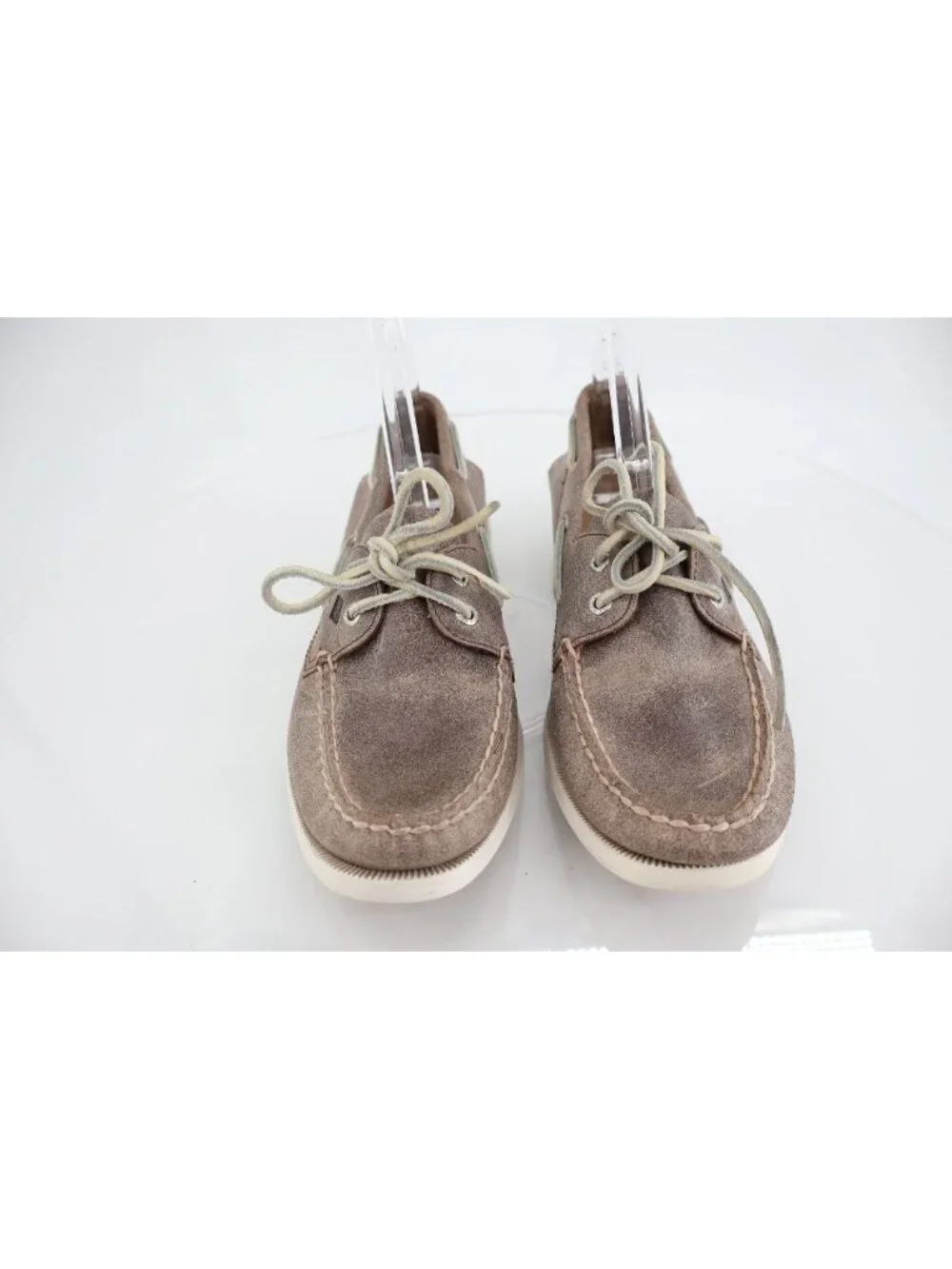 Sperry Women's Top Sider Boat Shoe Loafer Slip On Shoe Size 8 Brown Tan Comfy